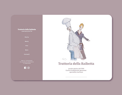 Trattoria della Raibetta | Website Project