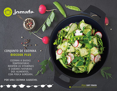 Imagem Publicitaria + Flyer Biocook Plus - Jomafe