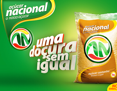 Açúcar Nacional - Logo and pack - sugar