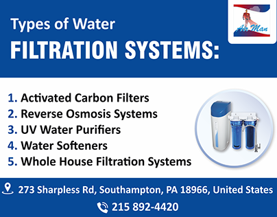 Types of Water Filtration Systems