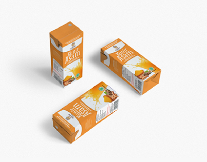sour turmeric drink packaging design