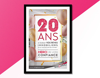 Campagne 20 ans - Imagimmo