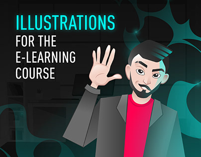 Illustrations for the e-learning course