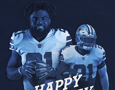 Dallas Cowboys 2018 | Happy Birthday Graphics