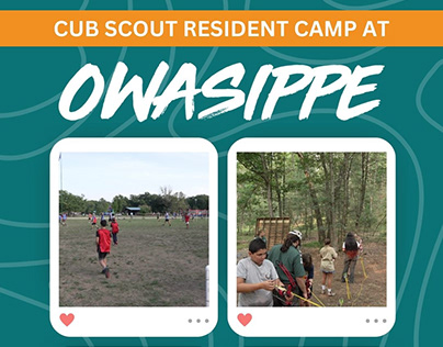 Cub Scout Resident Camp Instagram Reels
