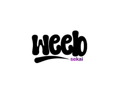 Weeb Sekai Logo Design