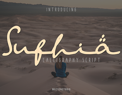 Sufhia Calligraphy Script