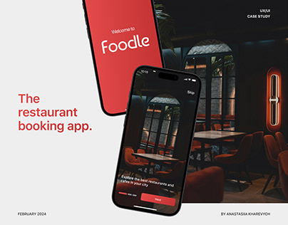 Restaurant booking app — Foodle