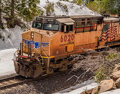 Chasing Trains Over Donner Pass