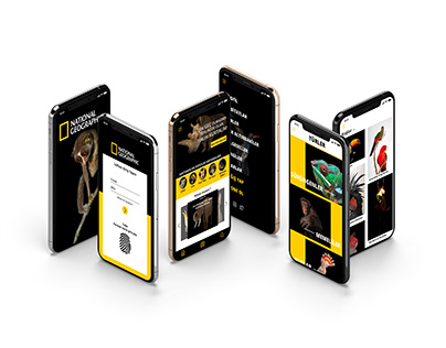 National Geographic App Design / Animal App