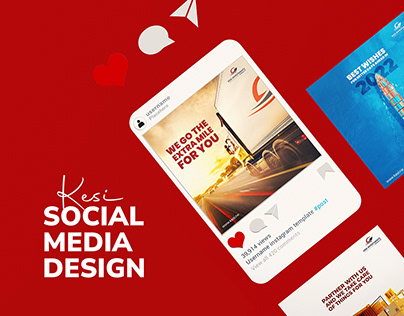 Social Media Designs for Kesi Investment RW