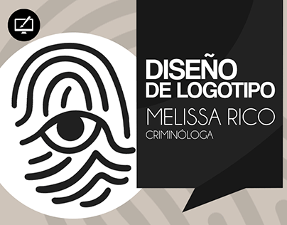 Diseño de logotipo-Criminóloga Melissa Rico