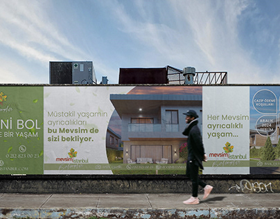 Mevsim İstanbul Billboard Çalışması