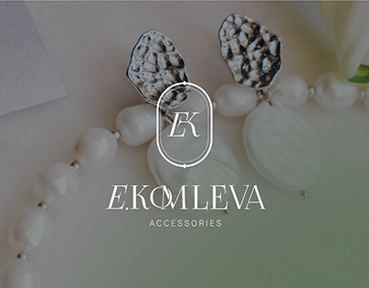 Branding for jewerly store EVGENIA KOMLEVA