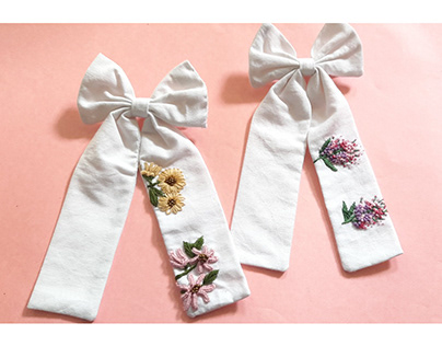 Embroidery Hair Accessories