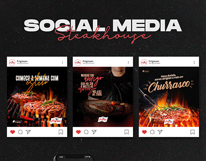 Design para Social Media - Steakhouse