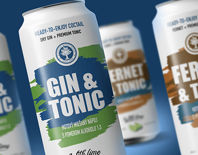 Etiketa Gin & Tonic, Fernet & Tonic