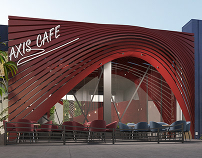 cafe facade design