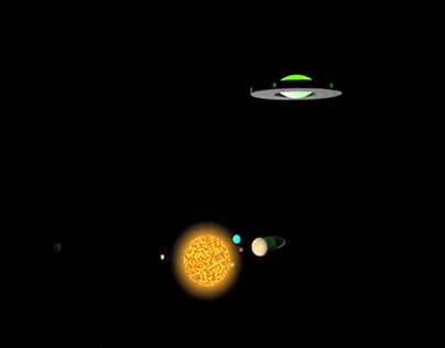 Animation Cinema 4D: Solar System