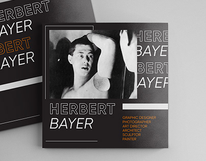 Brochure about Herbert Bayer