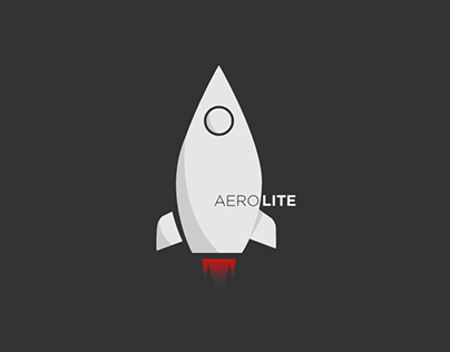 Rocketship Logo: Aerolite