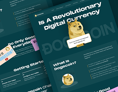 Dogecoin - Dogecoin Website Redesign