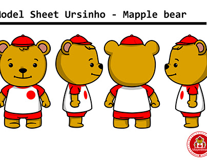 Maple Bear Cnandian school character design