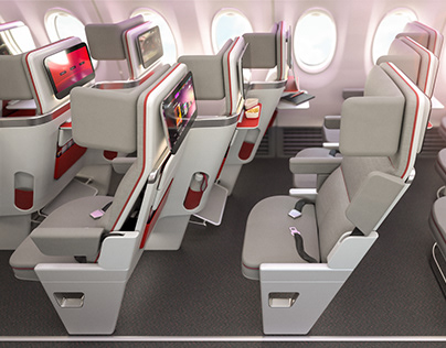 Airbus Staggered Seating - Virgin Atlantic Proposal