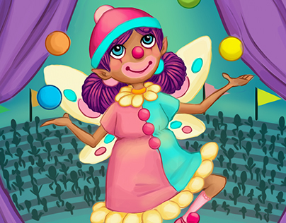 The Amazing Fairy Circus Character Illustrations