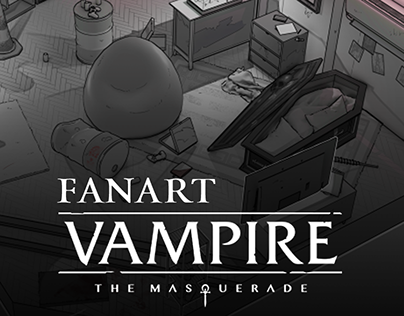 Cauã's bedroom [ Vampire the Masquerade character ]