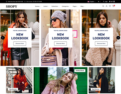 Shopy – Bootstrap 5 eCommerce Template