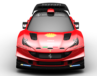 Ferrari Hatchback WRC Concept car