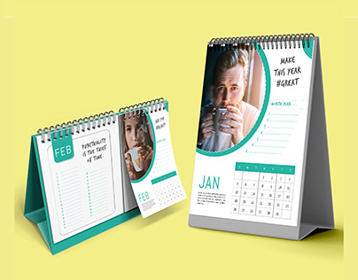 Premium Calendar Design with planner