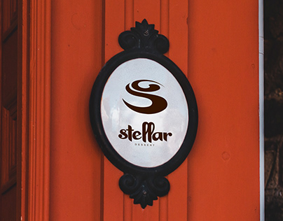 stellar dessert logo and packaging design