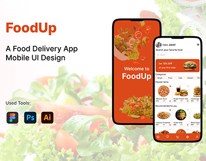 A Food Delivery App UI project