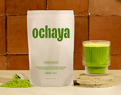Ochaya | Matcha Brand | Brand Identity