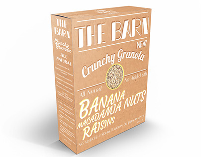 The Barn - Crunchy Granola - Packaging