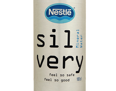 Nestle silvery minarel water