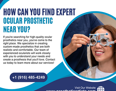How Can You Find Expert Ocular Prosthetic Near You?