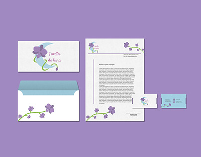 Project thumbnail - Diseño de identidad corporativa florería Jardín de luna