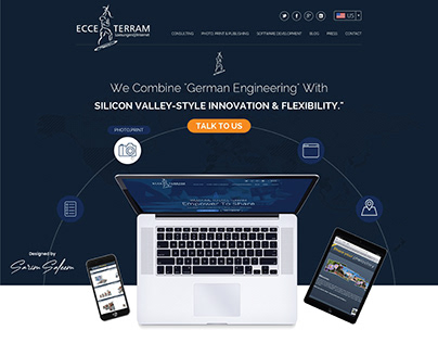 Website Design for Ecce Terram
