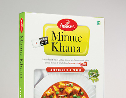 Minute Khana packaging