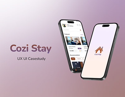 Cozi Stay- Detailed UX/UI Casestudy