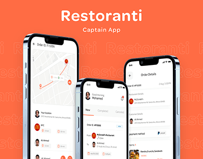 Restoranti delivery man app