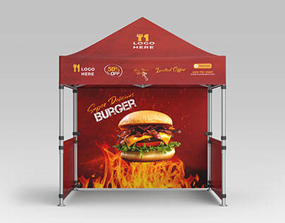 Promotional Canopy Tent Booth Design