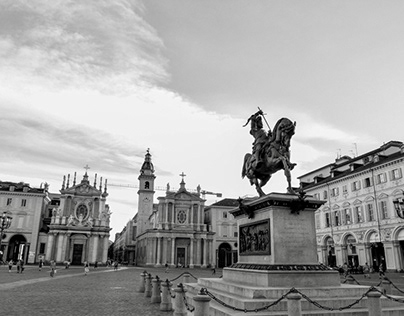 Turin in Black and White.