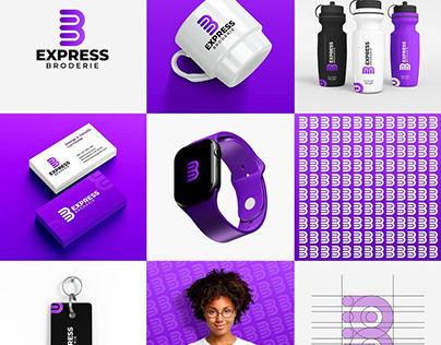 Brand Identity - Express Broderie