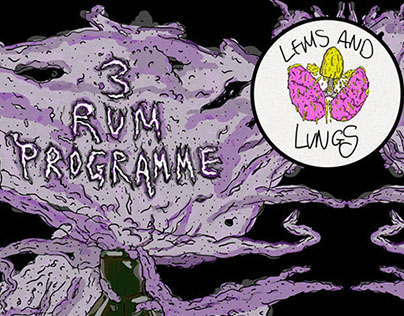 3 Rum Programme + Lems and Lungs logo