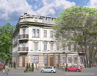 Reconstruction of a historic building for a hotel