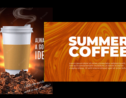 Coffee Shop - Website UI design